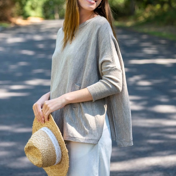 Mersea Sweaters - NWT Mersea Catalina Traveler Sweater in Driftwood